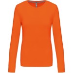 Damen T-Shirt – Kariban K383 Langarm – Orange M