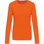 Damen-T-Shirt – Kariban K383 mit langen Ärmeln – Orange XXL