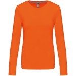 Damen-T-Shirt – Kariban K383 mit langen Ärmeln – Orange 3XL