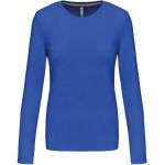 Damen-T-Shirt – Kariban K383 mit langen Ärmeln – Hellkönigsblau S