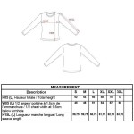 Damen-T-Shirt – Kariban K383 mit langen Ärmeln – Hellkönigsblau XL