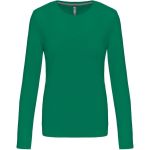 Damen T-Shirt - Kariban K383 Langarm - Kelly Green M