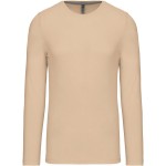 Herren-T-Shirt – Kariban K359 mit langen Ärmeln – Hellsand S