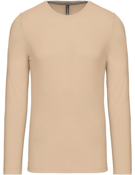 Herren-T-Shirt – Kariban K359 mit langen Ärmeln – Hellsand L