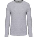 Herren-T-Shirt – Kariban K359 mit langen Ärmeln – Oxford-Grau 3XL