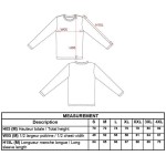 Herren-T-Shirt – Kariban K359 mit langen Ärmeln – Oxford-Grau M