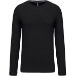 Herren-T-Shirt – Kariban K359 mit langen Ärmeln – Schwarz XXL