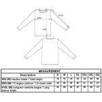 Herren T-Shirt – Kariban K359 Langarm – Weiß S