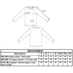Herren-T-Shirt – Kariban K359 mit langen Ärmeln – Waldgrün S
