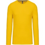Herren-T-Shirt – Kariban K359 mit langen Ärmeln – Gelb XXL