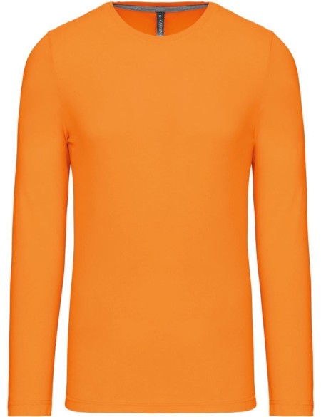 Herren T-Shirt – Kariban K359 Langarm – Orange S