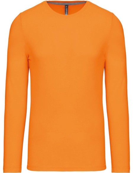 Herren-T-Shirt – Kariban K359 mit langen Ärmeln – Orange XXL