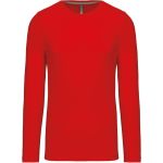 Herren-T-Shirt – Kariban K359 mit langen Ärmeln – Rot XXL