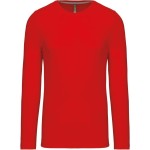 Herren-T-Shirt – Kariban K359 mit langen Ärmeln – Rot XL