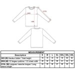 Herren T-Shirt – Kariban K359 Langarm – Burgunderrot S