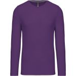 Herren-T-Shirt – Kariban K359 Langarm – Lila L