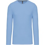 Herren-T-Shirt – Kariban K359 mit langen Ärmeln – Himmelblau – Himmelblau M