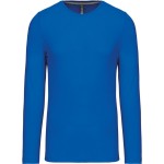 Herren-T-Shirt – Kariban K359 mit langen Ärmeln – Hellkönigsblau L