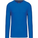 Herren-T-Shirt – Kariban K359 mit langen Ärmeln – Hellkönigsblau 4XL