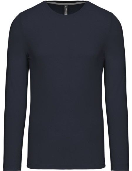 Herren-T-Shirt – Kariban K359 mit langen Ärmeln – Marineblau 3XL