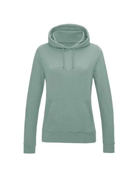 Damen-Sweatshirt JustHoods - Staubiges Grün L