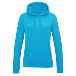 Damen-Sweatshirt JustHoods - Hawaiiblau S