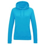 Damen-Sweatshirt JustHoods - Hawaiiblau S