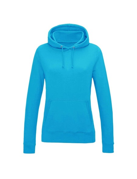 Damen-Sweatshirt JustHoods - Hawaiiblau S