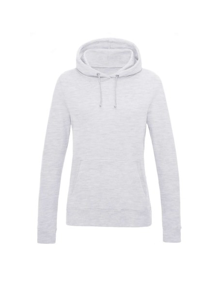 JustHoods Damen Kapuzenpullover - Ash S