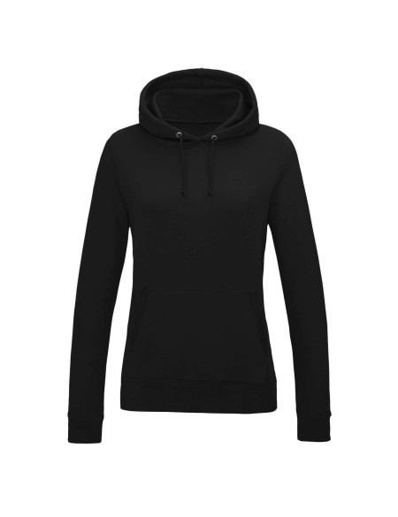 Damen-Sweatshirt JustHoods - Schwarzer Rauch XXL