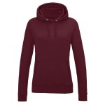 JustHoods Damen-Sweatshirt – Burgunderrot L