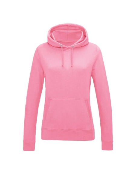 Damen-Sweatshirt JustHoods - Candyfloss Pink S