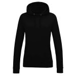 Damen-Sweatshirt JustHoods - Tiefschwarz M