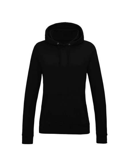Damen-Sweatshirt JustHoods - Tiefschwarz L
