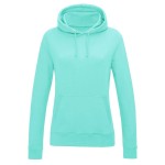 JustHoods Damen Kapuzenpullover - Peppermint S