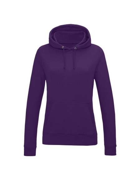 JustHoods Damen Kapuzenpullover – Lila XL