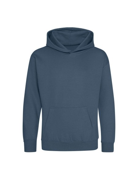 Kinder-Sweatshirt JustHoods - Airforceblau 5/6 Jahre