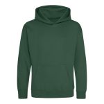 Kinder-Sweatshirt JustHoods - Flaschengrün 1/2 Jahre