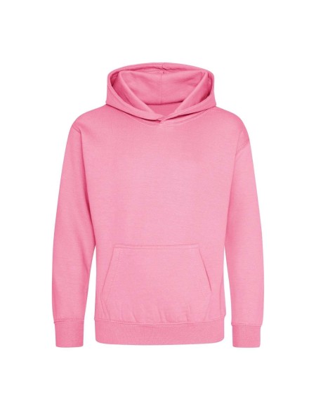Kinder-Sweatshirt JustHoods - Candyfloss rosa 1/2 Jahre