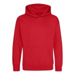 Kinder-Sweatshirt JustHoods - Feuerrot 7/8 Jahre