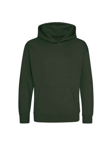 Kinder-Sweatshirt JustHoods - Waldgrün 1/2 Jahre