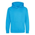 Kinder-Sweatshirt JustHoods - Hawaiiblau 9/11 Jahre