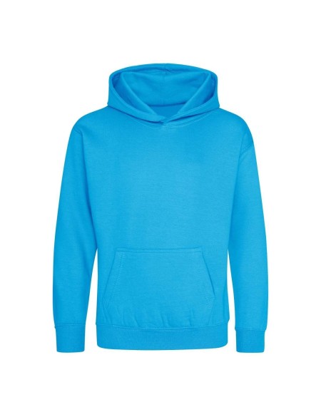 Kinder-Sweatshirt JustHoods - Hawaiiblau 3/4 Jahre
