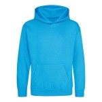 Kinder-Sweatshirt JustHoods - Hawaiiblau 12/13 Jahre