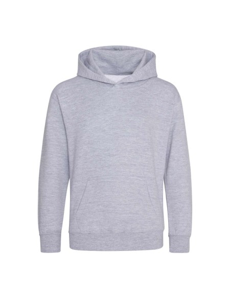 Kinder-Sweatshirt JustHoods - Heather Grey 7/8 Jahre