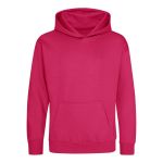 Kinder-Sweatshirt JustHoods – Pink 1/2 Jahre