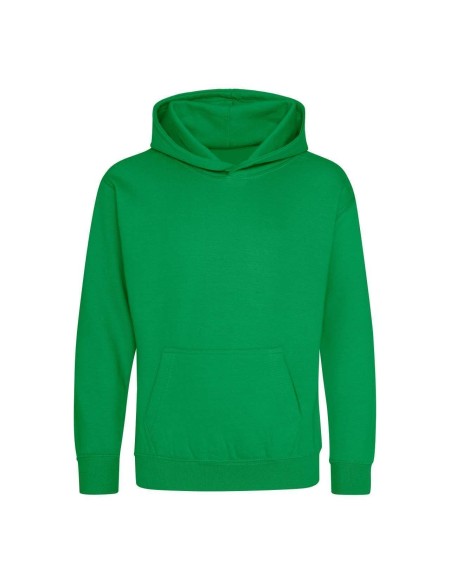 Kinder-Sweatshirt JustHoods - Kelly Green 12/13 Jahre