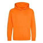 JustHoods Kinder-Sweatshirt – Orange Crush 7/8 Jahre