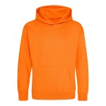 Kinder-Sweatshirt JustHoods - Orange Crush 5/6 Jahre