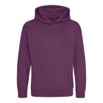 Kinder-Sweatshirt JustHoods - Pflaume 5/6 Jahre
